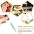 Eye Dropper for Essential Oils, Pipettes Dropper with Black Rubber Head, Thick Glass Medicine Dropping Pipettes, 1ml, 5