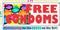 SuperSigns Free Condoms 2x5 Banner Sign