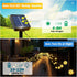 2 Pack 120LED 72FT 8 USOKYO Solar Lights Outdoor Waterproof, Total Solar String Lights for Outside with Modes, Outdoor