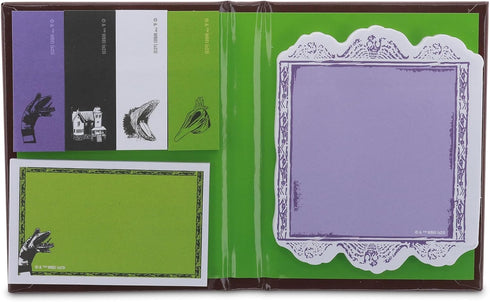 Beetlejuice Handbook for The Recently Deceased - Sticky Note and Tab Box Set, Notepad Stationery for Office
