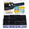 TKDMR 446 Pcs Heat Shrink Tubing Kit - 4:1 Ratio Adhesive Lined Marine Grade Black Shrink Wrap