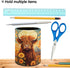 Upetstory Highland Cow Pencil Holder, Desk Office Classroom Pen Cup, Storage Pouch, Makeup Brush Holder, Holiday Gifts