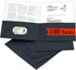Zzrywuty 100 Packs Two Pocket File Folders with Business Card Slot, Textured Paper, Letter Size for School and Office