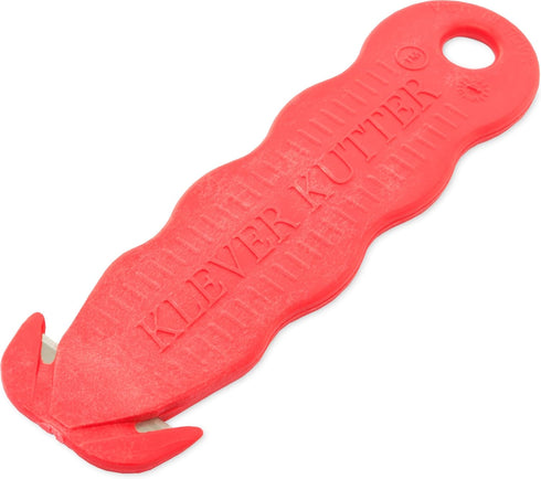 San Jamar Klever Kutter Safety Box Cutter Knife KK401YL, Yellow