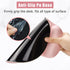 Hsurbtra Ergonomic Mouse Pad with Wrist Rest Support, Gel Mouse Pads with Non-Slip PU Base, Pain Relief Memory Foam