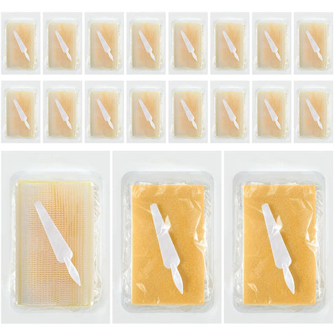 Reallnaive 30 Pcs Surgical Hand Scrub Brush with Sponge Disposable Double Sided Cleaning