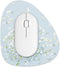 Rimilak Small Mouse Pad 6 x 7 Inch, Irregular Mini Mouse Mat with Non-Slip Rubber Base, Waterproof for Home Office,