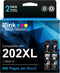 E-Z Ink Remanufactured Ink Cartridge Replacement for Epson 202XL 202 XL T202XL for Workforce WF-2860 Printer