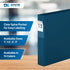 Premium Economy 1.5-Inch Binders, 3-Ring Binders for School, Office, or Home, Pack of 6, Round Ring, Navy Blue