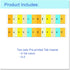 C-Line 13-Pocket Stand-Up Expanding File, 9" Expansion, Letter Size, Blue