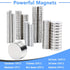 255PCS Small Strong Magnets, Neodymium Disc Magnets Heavy Duty,7 Different Sizes,Rare Earth Magnets Round Small Magnets Refrigerator Magnets for Crafts Whiteboard Kitchen, Office, Miniatures School