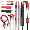 Multimeter Automotive Test Leads Kit, Professional Testing Cable with Crocodile Clip, Hook, and Probe