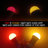 E12 Bulbs 25w-40w 625nm Bulbs 3W 300LM, G45 E12 Non-Dimmable, 2 Pack Candelabra Red Light for Sleep Equivalent, Red