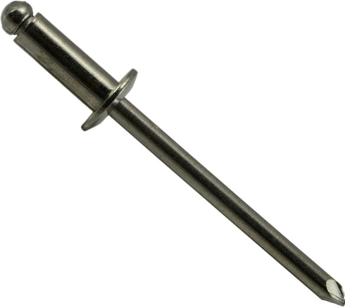 Hard-to-Find Fastener Pop Rivet, 5/32 x 1/4, 20 Pieces