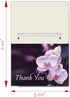 MPC Brands (50, Funeral Thank You Cards - Sympathy Bereavement Thank You Cards With Envelopes - Message Inside Purple