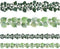 Worldbazaar Eucalyptus Bulletin Board Border, 36ft Greenery Leaves Die-Cut Paper Trim for Farmhouse Classroom Decoration