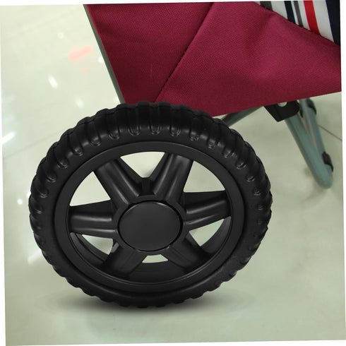 2pcs Luxshiny Rolling Cart Accessories Industrial Casters Swivel Wheels for Shopping Cart Bbq Grill Stroller