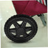 2pcs Luxshiny Rolling Cart Accessories Industrial Casters Swivel Wheels for Shopping Cart Bbq Grill Stroller