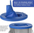 Master Elite Paint Can Lid Cover and Pouring Spout for 1-Gallon Containers, 2 Pack - Secure Seal to Prevent Messes
