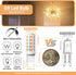G9 Bulb 4W, 2700K 6 Pack, 40 T4 G9 9 Bulbs 120V 450 360 Non-dimmable TJOY LED Soft Warm White Equivalent Watt Halogen