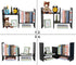 PAG Adjustable Desktop Shelf Wood Small Bookshelf Desk Supplies Organizers and Accessories Storage Display Rack, Black