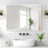118" 0.39" Trimold x Peel and Stick Unfinished Beaded Trim - Easy to Paint, Flexible DIY Craft Molding for Mirror