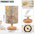 Yuiboo Compact Watercolor Sunflower & Rose Bedside Lamp - Perfect for Small Spaces