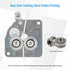 k1 Max Extruder Upgrade xirbbo Gears Kit 2pcs Motor for K1 / K1 Max / K1C Nickel Plated Hardened Steel