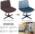 WYLEBER Armless Armless Office Desk Slipcover,Criss Cross Chair Cover,Removable Washable Office Wide Seat Chair Covers