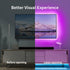 16.5ft 45-75 Inch KSIPZE LED Lights for TV, TV led Backlight for TVs RGB TV Backlight Behind Music Sync Smart APP