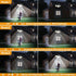MDCMDCM 3000LM 3 270 IP65 2) Solar Motion Sensor Outdoor Lights Waterproof - Modes Security Lights Outdoor Illumination