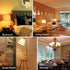 TJOY 6 Pack A19 LED Light Bulbs, 60 Watt Equivalent, 9W Efficient, Soft Warm White 2700K, E26 Standard Base,