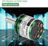 12-Bit Hall Angle Sensor, 0.088° Resolution, 360° Rotation, 0-5V Output, Durable Full-Circle Measurement