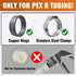 SUNGATOR 1/2 Inch Pex Fittings, 10-Pack Male Adapter, No Lead Brass, NSF, UPC Certified for Pex Pipe