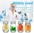 eispap 25Pcs 1oz 30 ml (25) Glass medicine bottles Glass Reagent Bottles Transparent Sample Jar,Wide Mouth,Screw Cap