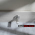 JQK Door Stopper, 304 Stainless Steel Sound Dampening Door Stop Bumper, 1 Pack, Brushed, DSB5-WN