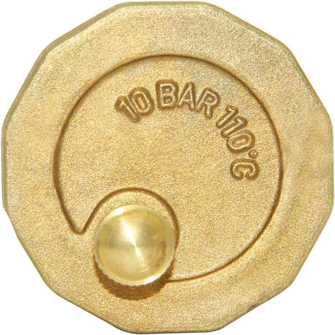 Beduan Brass 10500-VE Automatic Float Valve, 1/2" Male Thread Air Release Valve