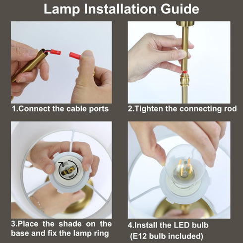 5200mAH Dimmable HAPYGI Portable Cordless Table Lamp,Built-in Rechargeable Battery, Touch Wireless Light, Bed Side