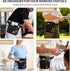 26.4-61Inch Server Apron with Adjustale Strap,Restaurant Waitress Accessories Bag with Pockets for Hotel Bar(Inc Strap
