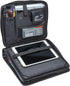 Case-It 2 Inch 3 D-Ring Zipper Binder with Padded Laptop Case, Shoulder Strap, LT-117, Black