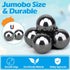 30 20mm Jumbo Fidgets Science Kit Neat Magnets Blocks Hematite Magnetic Magnets Ring Gifts for Kids Adults