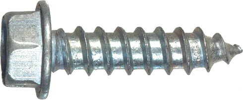 The Hillman Group 70329 14-Inch x 5/8-Inch Hex Washer Head Slotted Sheet Metal Screw, 100-Pack, zinc by Hillman