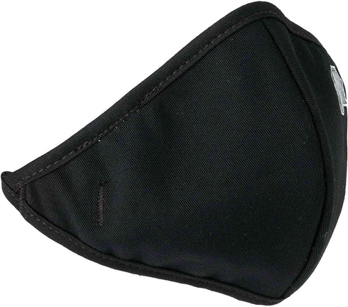 Ergodyne Women's 2-Layer Thermal Mouthpiece - Cotton Face Mask, Black, One Size