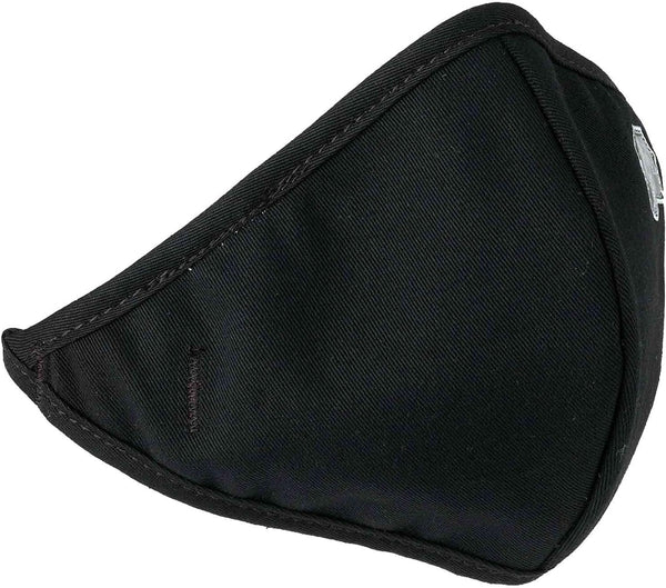 Ergodyne Women's 2-Layer Thermal Mouthpiece - Cotton Face Mask, Black, One Size