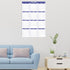 Yearly Wall Calendar 2025-2026 - JUL 2025 - JUN 2026, 12 Month Calendar with Bonus Pocket, X-Large Vertical (34.3" x