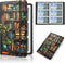 Kakurookie Floral Business Card Book Holder Organizer for Women, 240 Card Capacity, Stylish