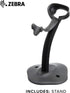 Zebra Technologies LS2208 20-61019-02R Zebra Gooseneck Stand for Series Handheld Scanner Twilight Black
