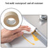 Waterproof Caulk Tape Sealant Strip, 1.5"W x 10.5'L PVC Tapes for Kitchen Bathroom Bathtub Sink