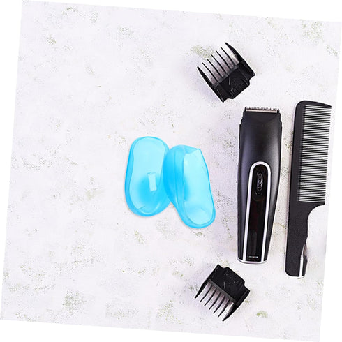 3pairs IMIKEYA Professional Silicone Ear Covers for Hair Dye Soft and Ear Tool for Hair Salon Use Sky Earmuffs