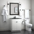 Franklin Brass VOI24-MB Voisin 24 Inch Towel Bar, Matte Black